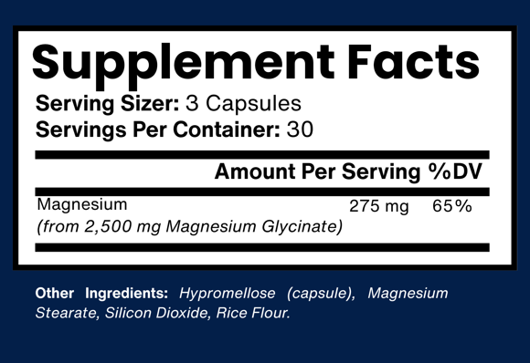 RESTORE — Magnesium Glycinate